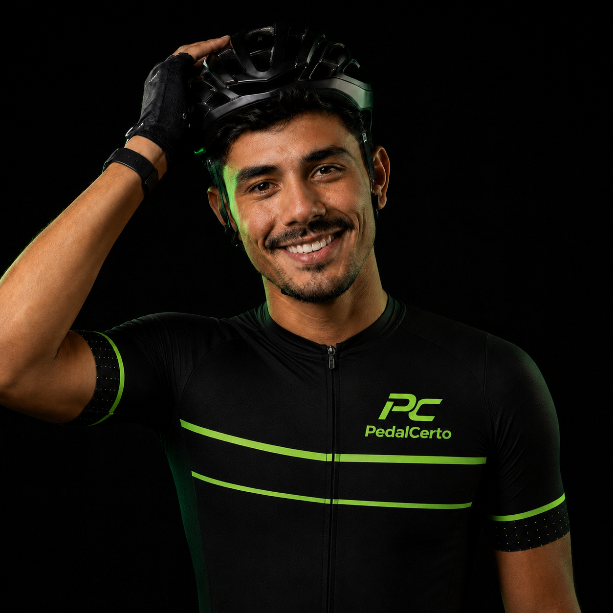 Pedro Pedal, ciclista e proprietário do site pedalcerto.com.br