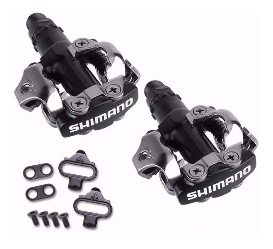 pedal clip MTB Shimano PD-M520 SPD preto